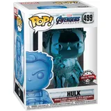 Funko Pop Marvel-Avengers, 499, Hulk, Blau, Chrom