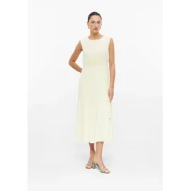 s.Oliver Plissiertes Midi-Kleid Gelb 42