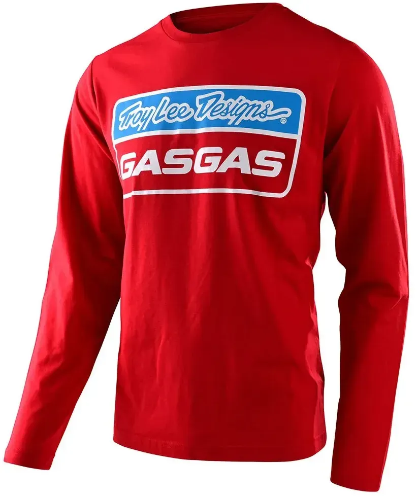 Troy Lee Designs Gasgas Team Stock Langarm-trikot - Red - XL