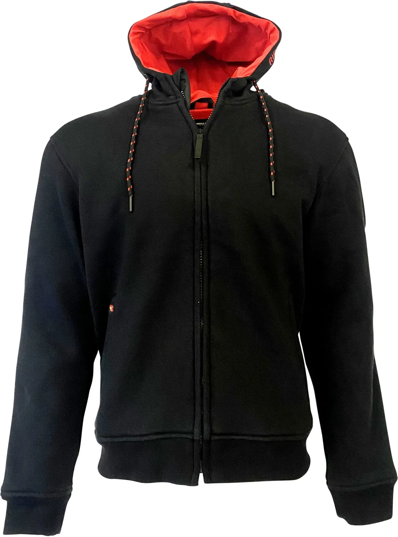 Riding Culture Riding Hoodie, veste en textile - Noir/Rouge - S