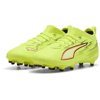 Puma Ultra 6 Match AG/FG Kinder yellow alert/puma black/glowing red/lime squeeze 34