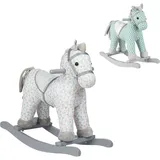 KIKKABOO Schaukelpferd mit Sound - White - One Size