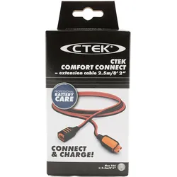 CTEK Comfort Connect Extension 2,5m Verlängerungskabel für alle Ladegeräte bis 10A