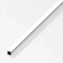 Alfer Vierkantrohr 2.5 m, 15 x 15 x 1 mm Alu eloxiert poliert Chrom Optik