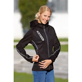 Erima Softshelljacke Funktion Damen schwarz/anthrazit 46