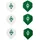 Werder Bremen Dart Flights SV Werder Bremen 6er-Set grün