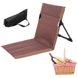 Whrcy Strandliege, Leichter Strandstuhl, Wasserfeste Strandliege Mit Verstellbarer Rückenlehne Zum Bräunen, Reisen Und Entspannen, Für Den Innen- Und Außenbereich