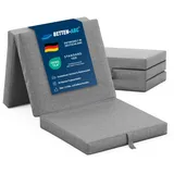 Betten-ABC Klappmatratze 90 x 200 cm H2 Baumwolle/Polyester