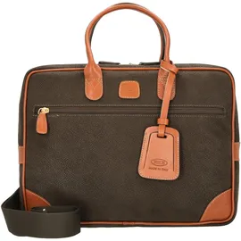 BRIC'S Life Aktentasche 38 cm Laptopfach oliv