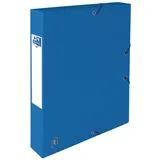 Oxford Heftbox TOP FILE+ 4,0 cm blau,
