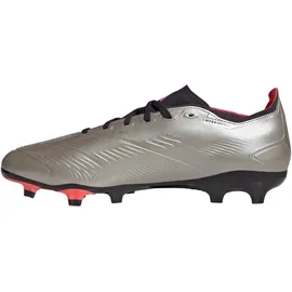 adidas Predator League FG Platinum Metallic / Aurora Black / Turbo 46    