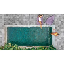 Ehl Terrassenplatte Mosaik Orient Grau 60 cm x 60 cm x 3,2 cm