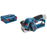 Bosch Professional GHO 12V-20 Akku-Hobel solo inkl. L-BOXX