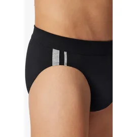 SCHIESSER Rio Slip unifarben schwarz L 6er Pack