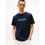 Tommy Hilfiger BRAND LOVE HILFIGER TEE blau XL