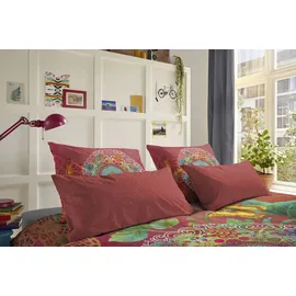 HIP Novali Mandala Blumen Mehrfarbig 155 x 220 cm + 2 x 80 x 80 cm