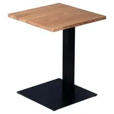 M2 Kollektion BIBI Braun Schwarz Wildeiche 45 x 60 x 45 cm