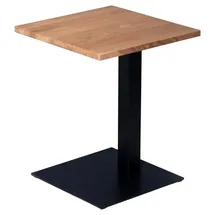 M2 Kollektion BIBI Braun Schwarz Wildeiche 45 x 60 x 45 cm