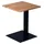 M2 Kollektion BIBI Braun Schwarz Wildeiche 45 x 60 x 45 cm