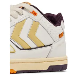 hummel Power Play LX-E AP2 Sneaker Schuhe beige/gelb/lila 226278-9325, Schuhgröße:42 EU - Weiß - 42
