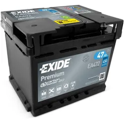 Exide EA472 Premium Carbon Boost 12V 47Ah 450A Autobatterie