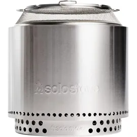 Solo Stove Funkenschutz für Bonfire Edelstahl inkl. 2 Heber Silber