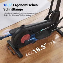 Merach Crosstrainer Schwarz