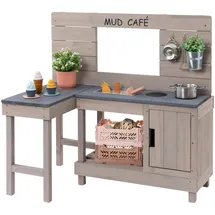 Muddy Buddy MUDDY BUDDY® Matschküche Coffee Corner warmgrau,