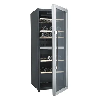Hanseatic Weinkühlschrank »HWC77FCIA«, für 77 St. Standardflaschen á 075l, schwarz