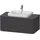 Duravit Happy D.2 Plus Waschtischunterbau für Aufsatzbecken, graphit supermatt