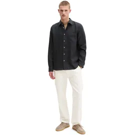 Marc O'Polo Regular Fit Freizeithemd Schwarz XL