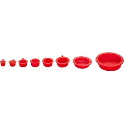 Abdeckkappen, rot ∙ V7524-8