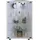 VCM Eckvitrine Jecka 67,3 x 23 x 88,1 cm Weiß