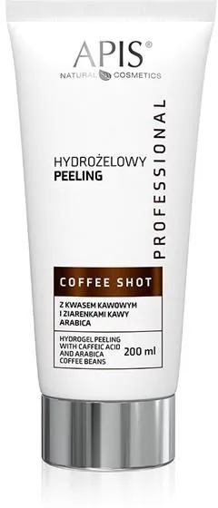 Apis Coffee Shot, Peeling mit Kaffeesäure und Arabica-Kaffeebohnen, Anti - Aging, 200 ml