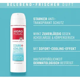Hidrofugal Deo-Spray Stark + Kühlend 4 x 150 ml