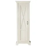 Forte Garderobenschrank weiß Pinie Nachbildung B/H/T: ca. 73,3x210,6x46,2 cm