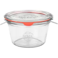 Mambocat 24er Set Weck Gläser 370ml Sturzgläser mit 24