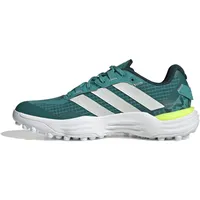 adidas Adipower 3 Hockey-Schuhe, pure Teal/Zero met./Aurora ivy, 49.5 EU