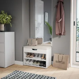 Vicco Rolfe 60 x 45 x 30 cm weiß / weiß