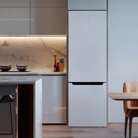 Cecotec Bolero CoolMarket Combi 356 Kühl-Gefrierkombination (356 l, 2000 mm hoch, Weiß)