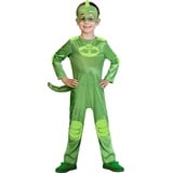 Amscan 9902955 - Kinderkostüm PJ Masks Gecko, Jumpsuit und Maske, Pyjamahelden