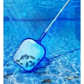 tillvex Pool Kescher Set blau 122 cm