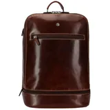 Jekyll & Hide Oxford Daypack Leder 45 cm Laptopfach mocha