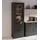 Forte Vitrine DURO, 72 x 212 cm - 2 Türen - 1 Schublade - Cabezone Eiche Dekor Riviera Eiche Dekor