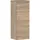 Hansgrohe Xelu Q Halbhochschrank 40 x 35 cm Eiche Natur MDF