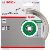 Bosch Professional Standard for Ceramic Diamanttrennscheibe 125x1.6mm, 1er-Pack (2608602202)