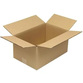 TransPak Wellpapp-Faltkarton, 2-wellig, 390 x) 250 x 180 mm