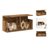 vidaXL Wandschrank 60x20x30 cm Altholz-Optik Holzwerkstoff