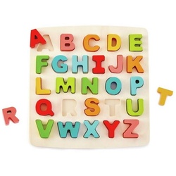 Hape Puzzle E1551 Puzzle mit Großbuchstaben, Puzzleteile