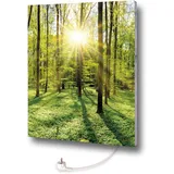 Marmony 500W Infrarot-Heizung Motiv "Wald"